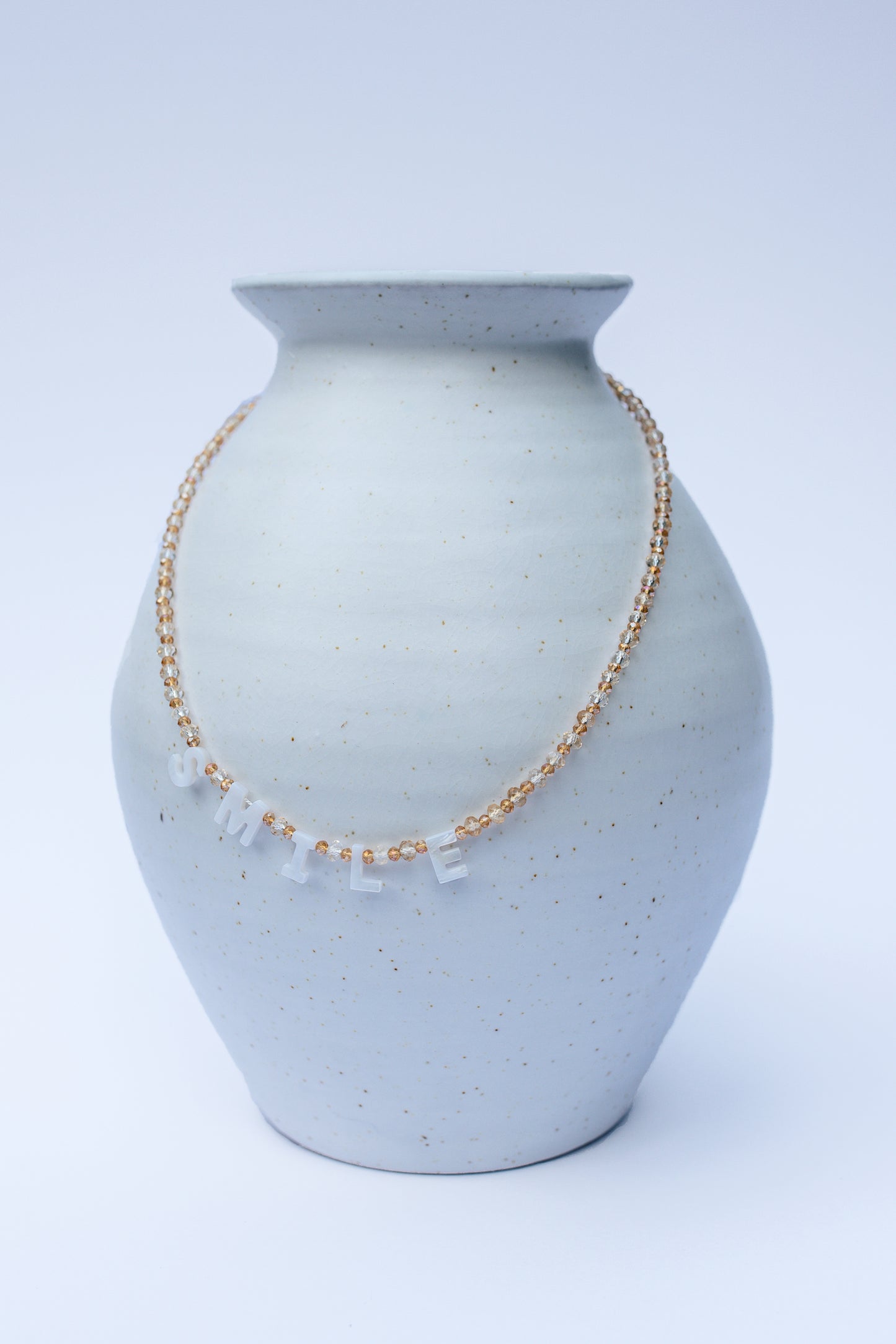 Citrine Smile Necklace